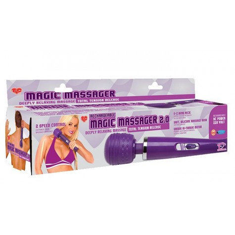 Перезаряжаемый массажер TLC Rechargeable Magic Massager 2.0