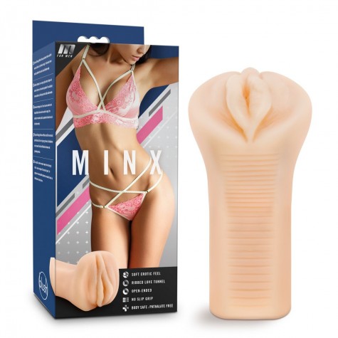 Телесный мастурбатор-вагина M for Men Minx